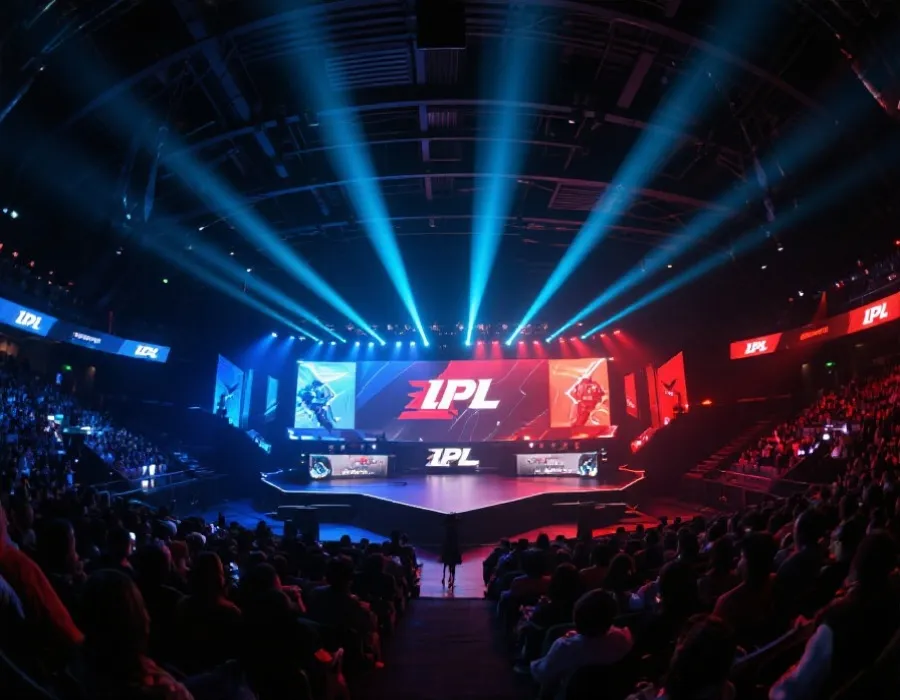 LPL职业联赛舞台